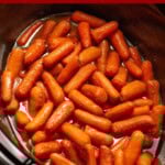Slow Cooker Maple Brown Sugar Carrots