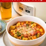 Slow Cooker Minestrone Soup
