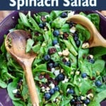 Blueberry Spinach Salad