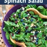 Blueberry Spinach Salad