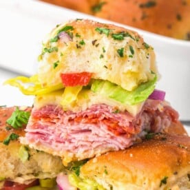 Italian Sub Slider closeup