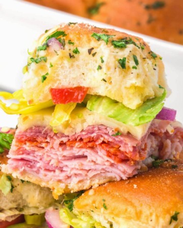 Italian Sub Slider closeup