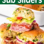 Italian Sub Sliders