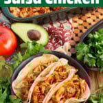 Easy Baked Salsa Chicken