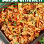 Easy Baked Salsa Chicken