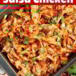 Easy Baked Salsa Chicken