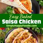 Easy Baked Salsa Chicken