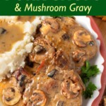 Slow Cooker Pork Chops with Mushroom Gravy