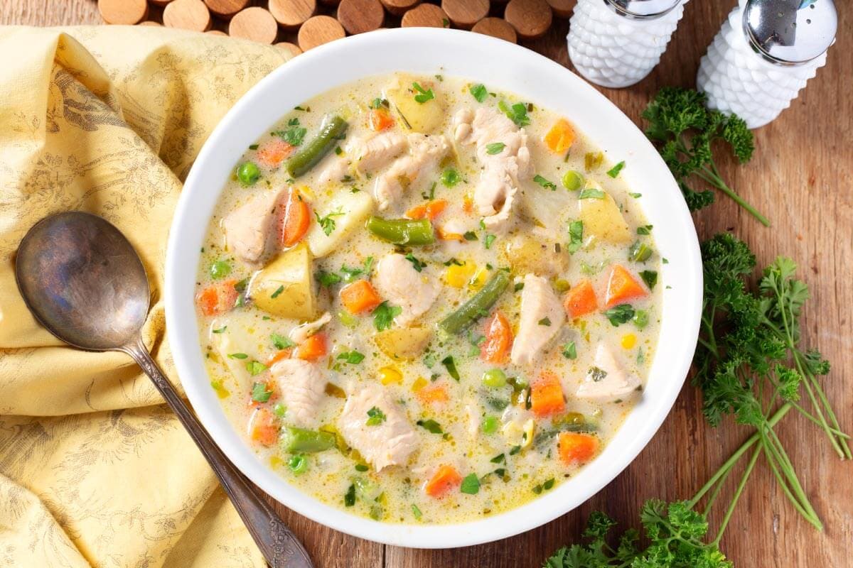 Chicken Pot Pie Soup