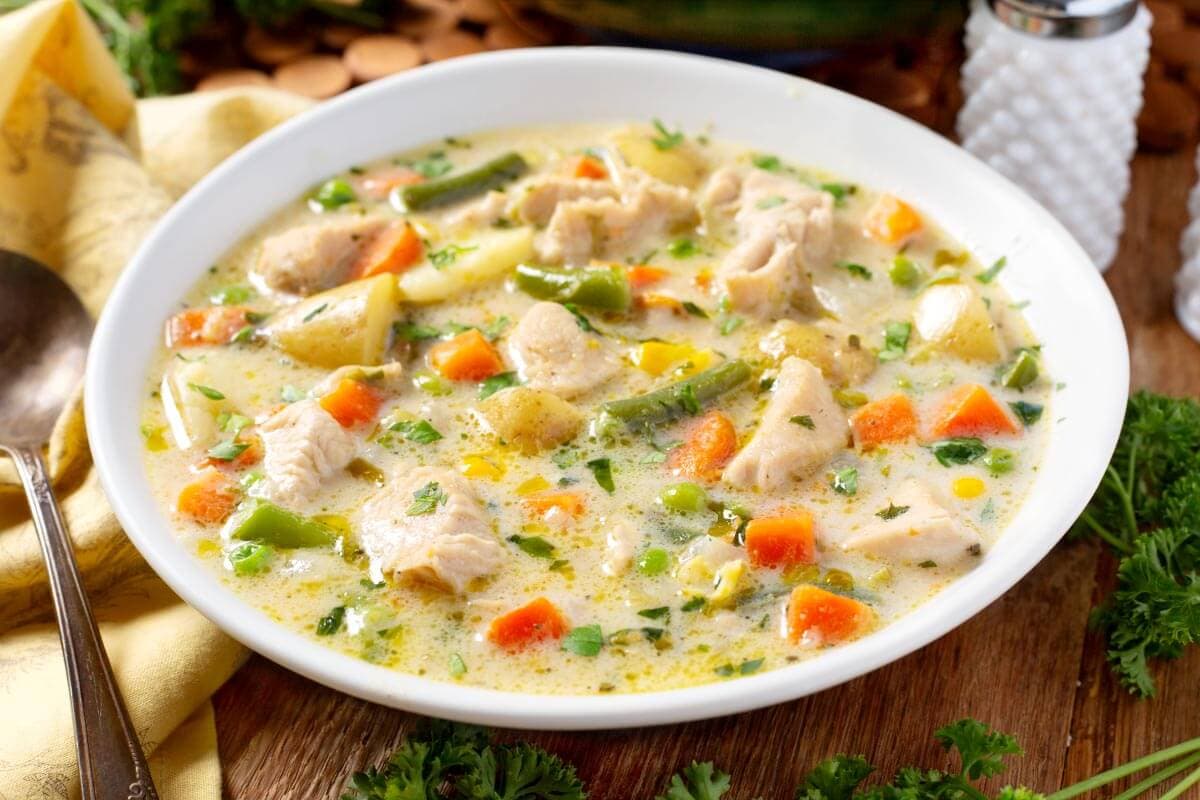 Chicken Pot Pie Soup