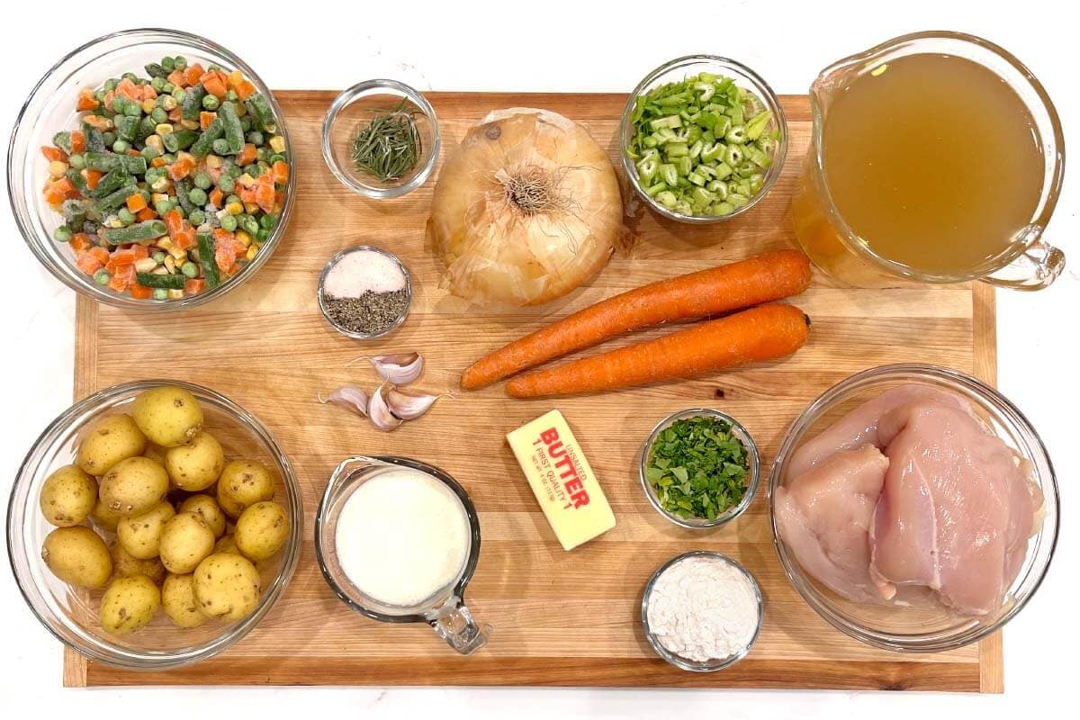Chicken Pot Pie Soup