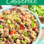 Hamburger Rice Casserole