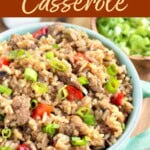 Hamburger Rice Casserole