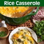One Pot Chicken Broccoli Rice Casserole