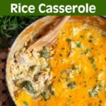 One Pot Chicken Broccoli Rice Casserole