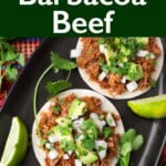 Slow Cooker Barbacoa Bee