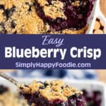 Easy Blueberry Crisp