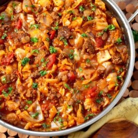 Ground Beef Cabbage Skillet
