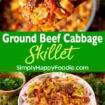 Ground Beef Cabbage Skillet