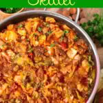 Ground Beef Cabbage Skillet