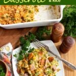 Leftover Ham and Broccoli Rice Casserole