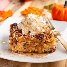 Make Ahead Pumpkin Baked Oatmeal