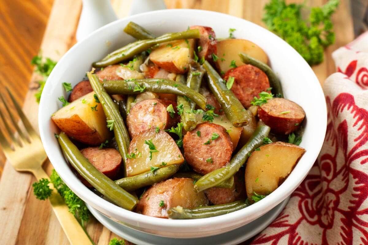 Crockpot Swamp Potatoes - slow cooker swamp potatoes