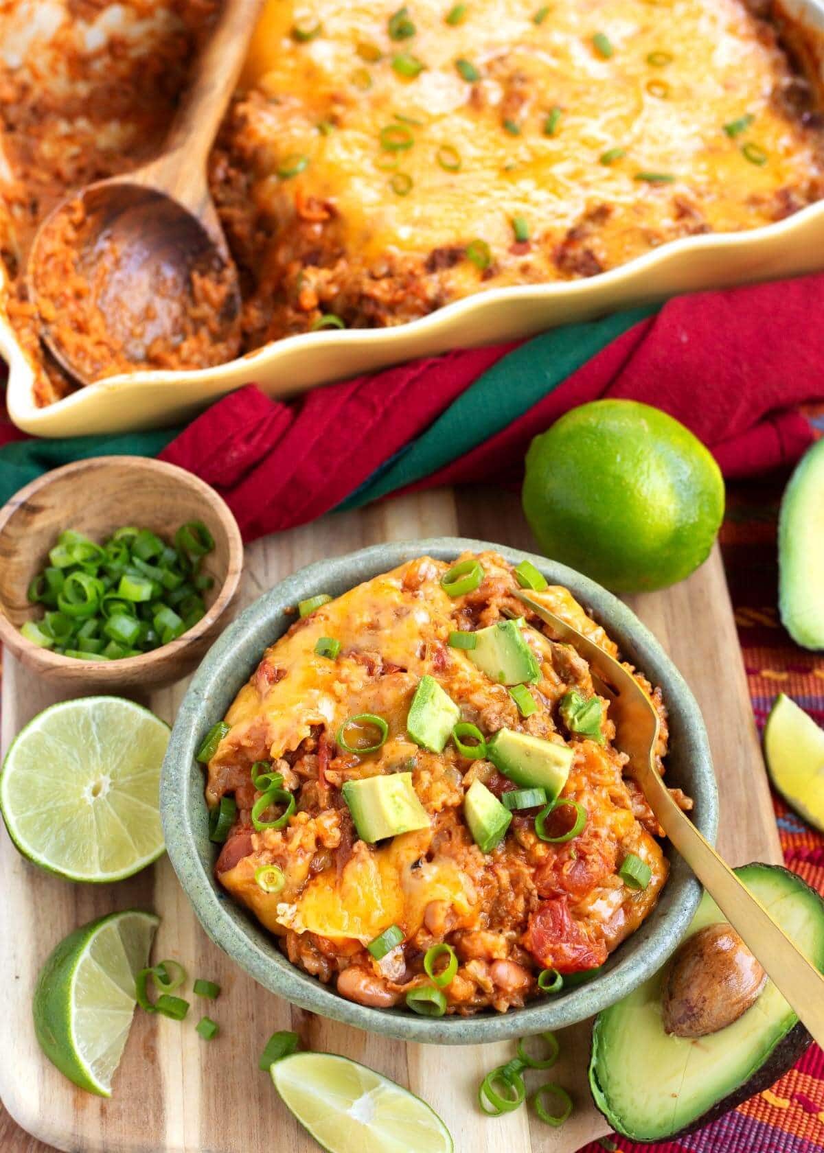 Taco Rice Casserole