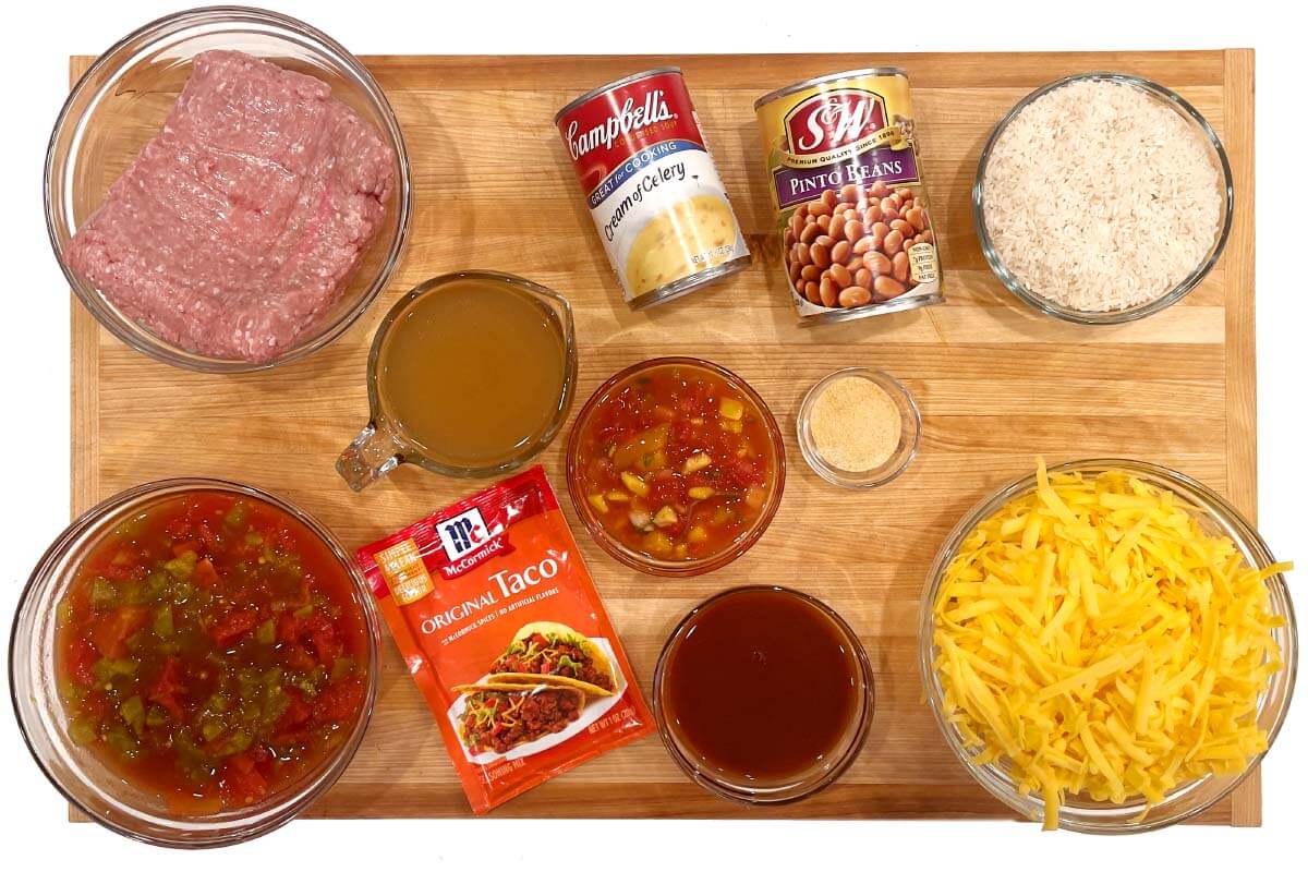 Taco Rice Casserole