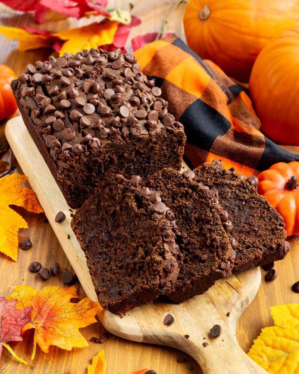 Chocolate Pumpkin Bread