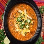 Crockpot Chicken Tortilla Soup