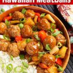 Crockpot Hawaiian Meatballs