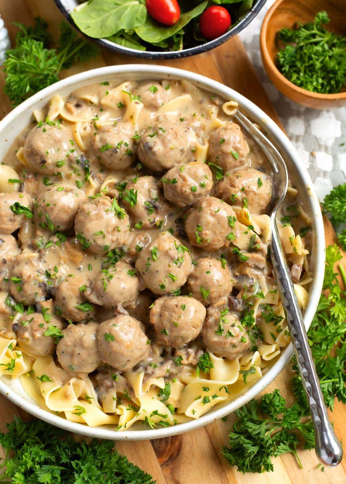 Crockpot Swedish Meatballs