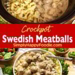Crockpot Swedish Meatballs