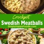 Crockpot Swedish Meatballs