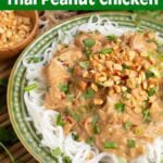 Crockpot Thai Peanut Chicken