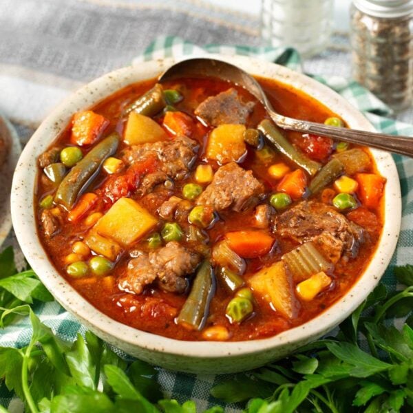 Crockpot Vegetable Beef Soup