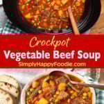 Crockpot Vegetable Beef Soup