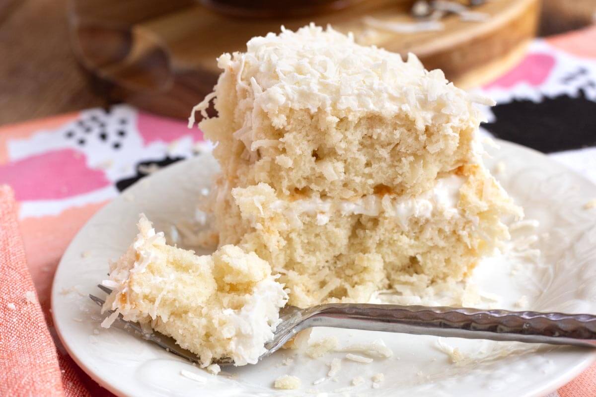 Easy Coconut Cake
