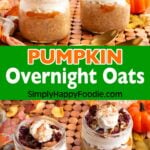 Pumpkin Overnight Oats