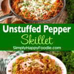 Unstuffed Pepper Skillet