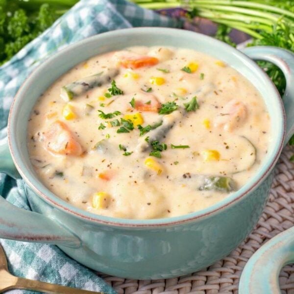 Homemade Creamy Vegetable Soup