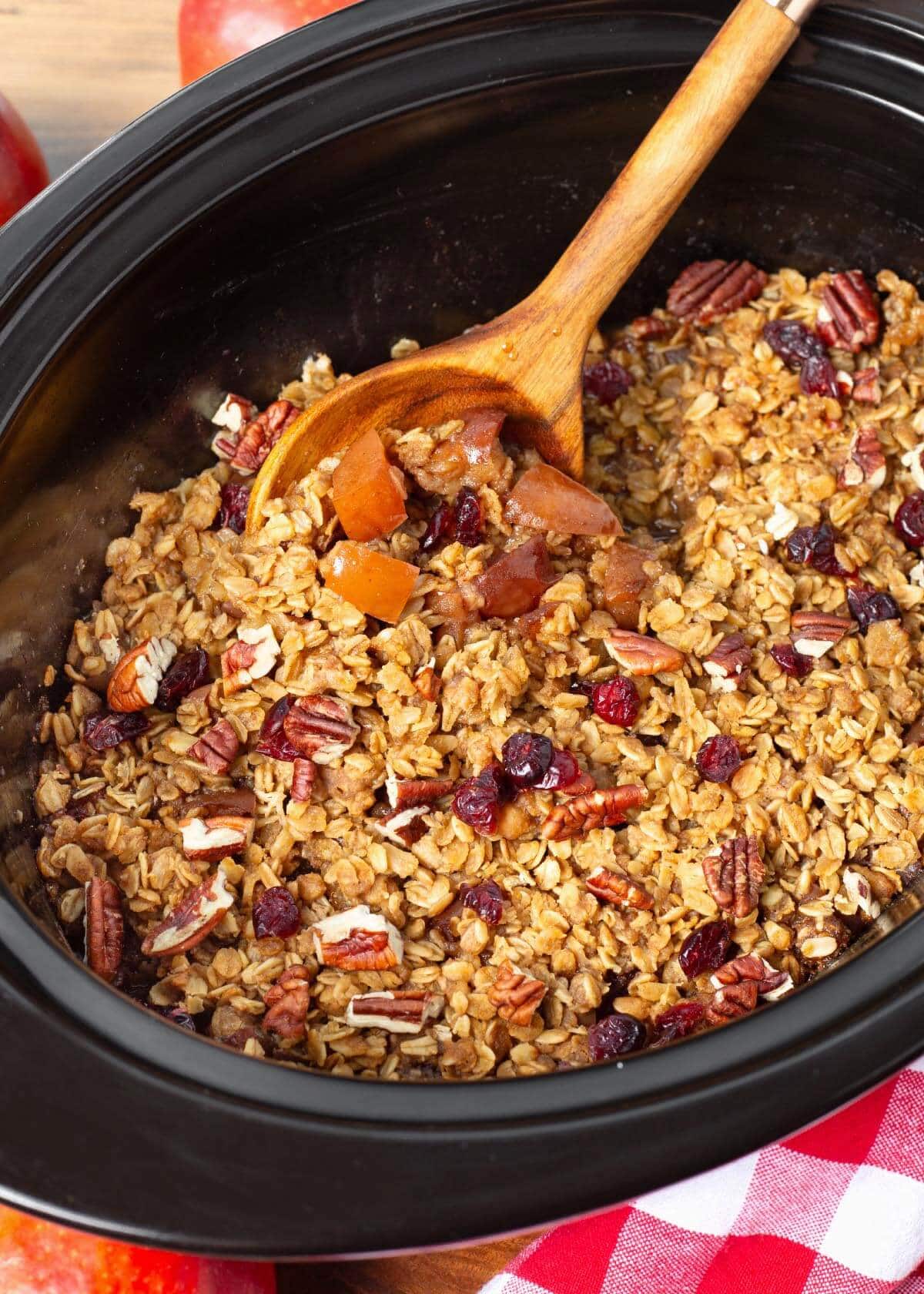 Crockpot Apple Crisp
