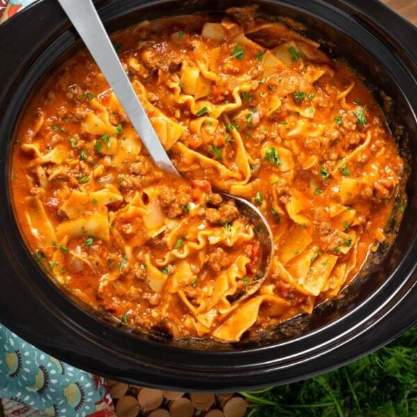 Crockpot Lasagna Soup