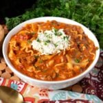 Crockpot Lasagna Soup