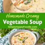 Homemade Creamy Vegetable Soup