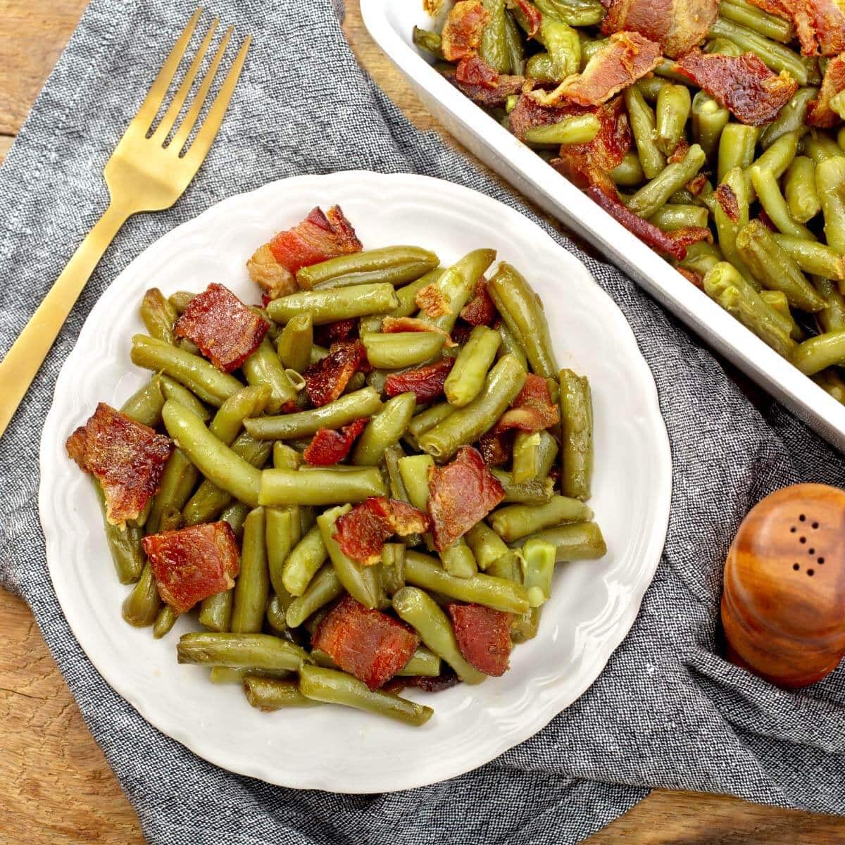 Brown Sugar Bacon Green Beans