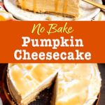 No Bake Pumpkin Cheesecake