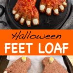 Halloween Feet Loaf