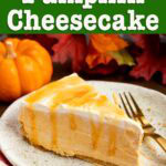 No Bake Pumpkin Cheesecake